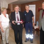 Dárci krve přebírali ceny. Zlatý kříž za 160 odběrů si převzal dvaapadesátiletý rodák ze Zahájí