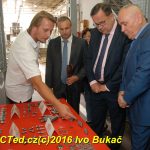 Ministr Mládek chtěl vidět světově úspěšný tým Brisku