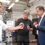Ministr Mládek chtěl vidět světově úspěšný tým Brisku