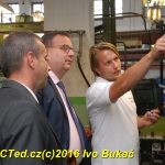 Ministr Mládek chtěl vidět světově úspěšný tým Brisku
