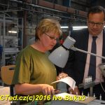 Ministr Mládek chtěl vidět světově úspěšný tým Brisku