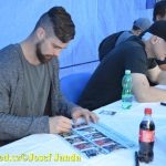 Hvězdami autogramiády sportovců v Táboře byli Radek Dvořák s Alexandrem Salákem