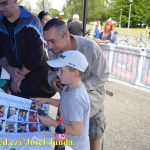 Hvězdami autogramiády sportovců v Táboře byli Radek Dvořák s Alexandrem Salákem