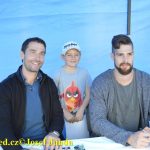 Hvězdami autogramiády sportovců v Táboře byli Radek Dvořák s Alexandrem Salákem