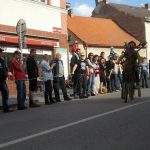 Veselské slavnosti v pátek začaly. Jízdu z kopce si užilo devět odvážlivců