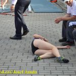 Lampová se složila a skončila v péči záchranářů