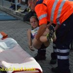 Lampová se složila a skončila v péči záchranářů