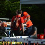 Lampová se složila a skončila v péči záchranářů