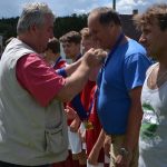 Poříčští žáci oslavili prvenství koupelí v hasičské nádrži