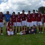 Poříčští žáci oslavili prvenství koupelí v hasičské nádrži