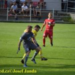 Hokejisté Tábora vyzvali v rámci přípravy k fotbalovému zápasu třinecké Oceláře