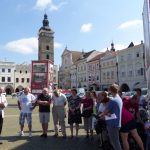 Výstava na budějovickém náměstí nabízí staré záběry města