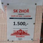 Zhoř cup 2016: Obhájce nedorazil, využili toho domácí