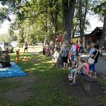 Řezbář ve Veselí tvoří sochy přímo před očima diváků