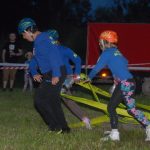Noční soutěž v Bojenicích se doběhla v lijáku a bouřce