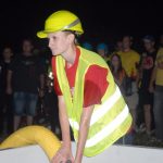 Noční soutěž v Bojenicích se doběhla v lijáku a bouřce
