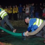 Noční soutěž v Bojenicích se doběhla v lijáku a bouřce