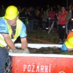 Noční soutěž v Bojenicích se doběhla v lijáku a bouřce