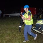 Noční soutěž v Bojenicích se doběhla v lijáku a bouřce