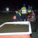 Noční soutěž v Bojenicích se doběhla v lijáku a bouřce