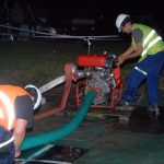 Noční soutěž v Bojenicích se doběhla v lijáku a bouřce
