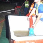 Noční soutěž v Bojenicích se doběhla v lijáku a bouřce