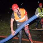 Noční soutěž v Bojenicích se doběhla v lijáku a bouřce