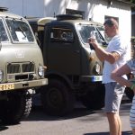 Veterány hlídali příslušníci veřejné bezpečnosti