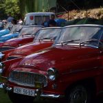 Veterány hlídali příslušníci veřejné bezpečnosti