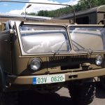 Veterány hlídali příslušníci veřejné bezpečnosti