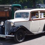 Veterány hlídali příslušníci veřejné bezpečnosti