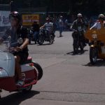Veterány hlídali příslušníci veřejné bezpečnosti