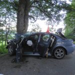 Tragédie u Nové Hutě. V Alfě Romeo přežil jen jeden mladík. Policie zveřejnila fotografie