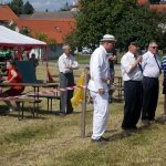 Hasiči v Nemějicích předvedli staré ruční stříkačky