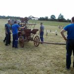 Hasiči v Nemějicích předvedli staré ruční stříkačky