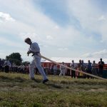 Hasiči v Nemějicích předvedli staré ruční stříkačky
