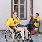 Český Krumlov se stal na jeden den bezbariérový