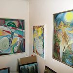 Ateliér malířky Jaroslavy Matouškové Pánkové navštívily desítky lidí