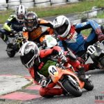 Ani silný déšť neohrozil mezinárodní šampionát malých motorek