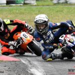 Ani silný déšť neohrozil mezinárodní šampionát malých motorek