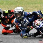 Ani silný déšť neohrozil mezinárodní šampionát malých motorek