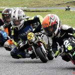 Ani silný déšť neohrozil mezinárodní šampionát malých motorek