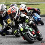 Ani silný déšť neohrozil mezinárodní šampionát malých motorek