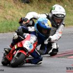 Ani silný déšť neohrozil mezinárodní šampionát malých motorek