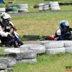 Ani silný déšť neohrozil mezinárodní šampionát malých motorek