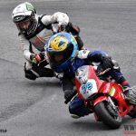 Ani silný déšť neohrozil mezinárodní šampionát malých motorek