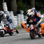 Ani silný déšť neohrozil mezinárodní šampionát malých motorek