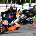 Ani silný déšť neohrozil mezinárodní šampionát malých motorek
