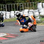 Ani silný déšť neohrozil mezinárodní šampionát malých motorek