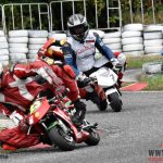 Ani silný déšť neohrozil mezinárodní šampionát malých motorek